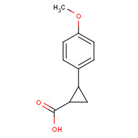92016-94-9 2-(4-methoxyphenyl)cyclopropane-1-carboxylic acid chemical structure
