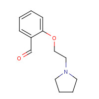 35166-80-4 2-(2-pyrrolidin-1-ylethoxy)benzaldehyde chemical structure