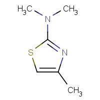 6142-18-3 N,N,4-trimethyl-1,3-thiazol-2-amine chemical structure