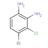 1008361-80-5 4-bromo-3-chlorobenzene-1,2-diamine chemical structure