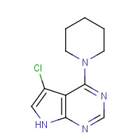 252722-86-4 5-chloro-4-piperidin-1-yl-7H-pyrrolo[2,3-d]pyrimidine chemical structure