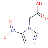 14766-55-3 2-(5-nitroimidazol-1-yl)acetic acid chemical structure