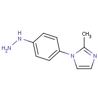 189298-29-1 [4-(2-methylimidazol-1-yl)phenyl]hydrazine chemical structure