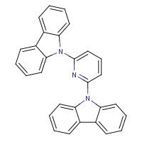 168127-49-9 9-(6-carbazol-9-ylpyridin-2-yl)carbazole chemical structure