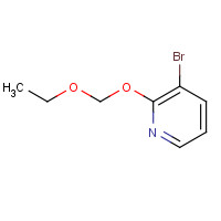 1357367-05-5 3-bromo-2-(ethoxymethoxy)pyridine chemical structure