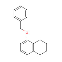 89682-88-2 5-phenylmethoxy-1,2,3,4-tetrahydronaphthalene chemical structure