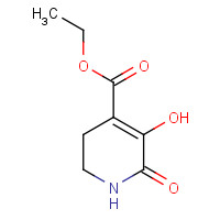 21472-88-8 ethyl 5-hydroxy-6-oxo-2,3-dihydro-1H-pyridine-4-carboxylate chemical structure