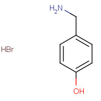 90430-14-1 4-(aminomethyl)phenol;hydrobromide chemical structure