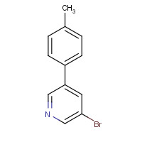 675590-28-0 3-bromo-5-(4-methylphenyl)pyridine chemical structure
