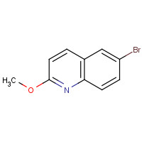 99455-05-7 6-bromo-2-methoxyquinoline chemical structure