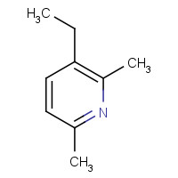 23580-52-1 3-ethyl-2,6-dimethylpyridine chemical structure