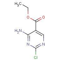 71406-78-5 ethyl 4-amino-2-chloropyrimidine-5-carboxylate chemical structure