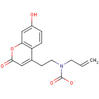 1607803-61-1 N-[2-(7-hydroxy-2-oxochromen-4-yl)ethyl]-N-prop-2-enylcarbamate chemical structure