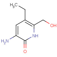 142327-77-3 3-amino-5-ethyl-6-(hydroxymethyl)-1H-pyridin-2-one chemical structure