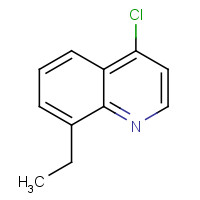63136-19-6 4-chloro-8-ethylquinoline chemical structure