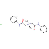 1042-42-8 bis(2-anilino-2-oxoethyl)-dimethylazanium;chloride chemical structure