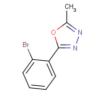 352330-84-8 2-(2-bromophenyl)-5-methyl-1,3,4-oxadiazole chemical structure
