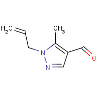 957313-16-5 5-methyl-1-prop-2-enylpyrazole-4-carbaldehyde chemical structure