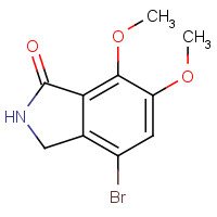 954239-46-4 4-bromo-6,7-dimethoxy-2,3-dihydroisoindol-1-one chemical structure