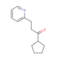 749928-80-1 1-cyclopentyl-3-pyridin-2-ylpropan-1-one chemical structure