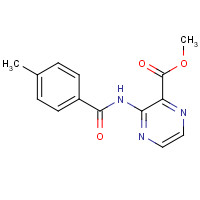 155513-77-2 methyl 3-[(4-methylbenzoyl)amino]pyrazine-2-carboxylate chemical structure