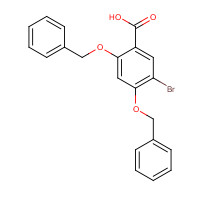 912545-10-9 5-bromo-2,4-bis(phenylmethoxy)benzoic acid chemical structure