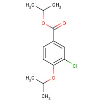 1312008-54-0 propan-2-yl 3-chloro-4-propan-2-yloxybenzoate chemical structure
