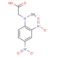3129-54-2 2-(N-methyl-2,4-dinitroanilino)acetic acid chemical structure
