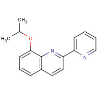 1258844-99-3 8-propan-2-yloxy-2-pyridin-2-ylquinoline chemical structure