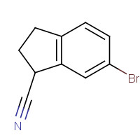 783335-58-0 6-bromo-2,3-dihydro-1H-indene-1-carbonitrile chemical structure