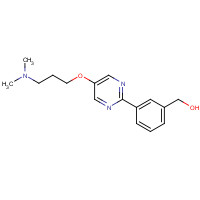 1092568-89-2 [3-[5-[3-(dimethylamino)propoxy]pyrimidin-2-yl]phenyl]methanol chemical structure