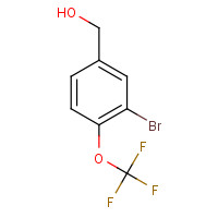 85366-65-0 [3-bromo-4-(trifluoromethoxy)phenyl]methanol chemical structure