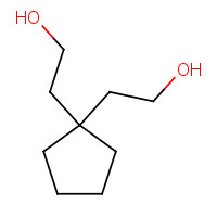 3187-32-4 2-[1-(2-hydroxyethyl)cyclopentyl]ethanol chemical structure