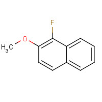 27602-71-7 1-fluoro-2-methoxynaphthalene chemical structure