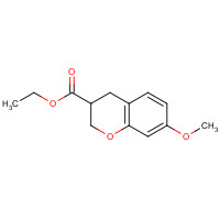 885271-77-2 ethyl 7-methoxy-3,4-dihydro-2H-chromene-3-carboxylate chemical structure