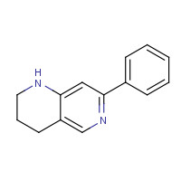 894791-63-0 7-phenyl-1,2,3,4-tetrahydro-1,6-naphthyridine chemical structure