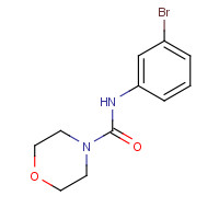 349119-15-9 N-(3-bromophenyl)morpholine-4-carboxamide chemical structure