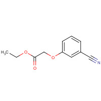55197-25-6 ethyl 2-(3-cyanophenoxy)acetate chemical structure