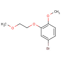 1132672-05-9 4-bromo-1-methoxy-2-(2-methoxyethoxy)benzene chemical structure