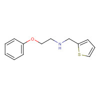 805960-91-2 2-phenoxy-N-(thiophen-2-ylmethyl)ethanamine chemical structure