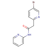 1204651-59-1 2-(5-bromopyridin-2-yl)-N-pyridin-2-ylacetamide chemical structure