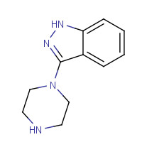131633-88-0 3-piperazin-1-yl-1H-indazole chemical structure