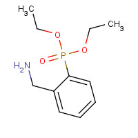 65538-42-3 (2-diethoxyphosphorylphenyl)methanamine chemical structure