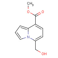 1437053-43-4 methyl 5-(hydroxymethyl)indolizine-8-carboxylate chemical structure
