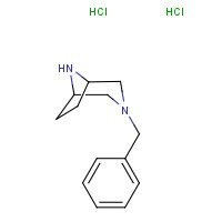 93428-54-7 3-benzyl-3,8-diazabicyclo[3.2.1]octane;dihydrochloride chemical structure