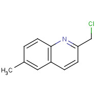 22989-38-4 2-(chloromethyl)-6-methylquinoline chemical structure
