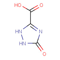 4538-16-3 5-oxo-1,2-dihydro-1,2,4-triazole-3-carboxylic acid chemical structure