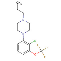 871357-00-5 1-[2-chloro-3-(trifluoromethoxy)phenyl]-4-propylpiperazine chemical structure