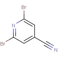 408352-58-9 2,6-dibromopyridine-4-carbonitrile chemical structure