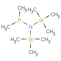 63744-11-6 [[dimethylphosphanyl(trimethylsilyl)amino]-dimethylsilyl]methane chemical structure